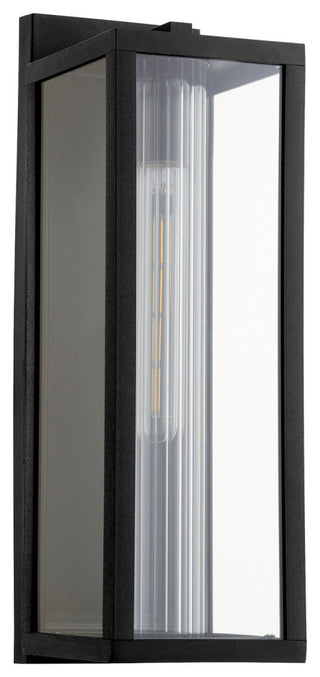 Quorum 747-19-69 One Light Wall Mount, Black Finish