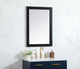 Colton Vanity Mirror, 22"x32", Black