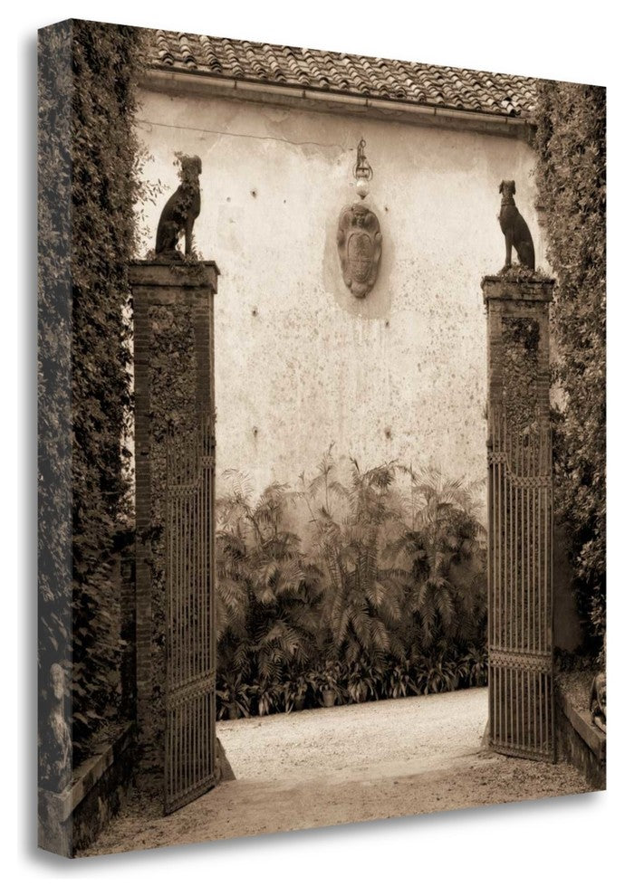 "Giardini Ornamentale" By Alan Blaustein, Giclee Print on Gallery Wrap Canvas