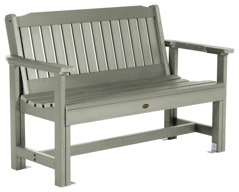 The Sequoia Professional Commercial Grade Exeter 4' Garden Bench, Eucalyptus