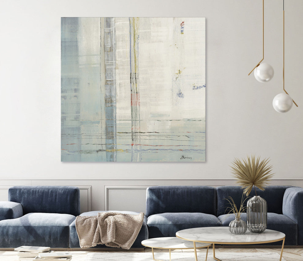 Parallels - 84 x 84 by John Burrows