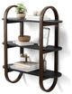 Umbra Bellwood Wall Shelf Black/Walnut