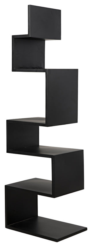 Laszlo Bookcase, Black Metal