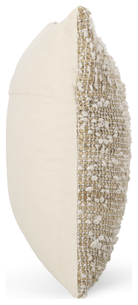 Susan Boho Handcrafted Fabric Throw Pillow, Set of 2
