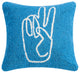 Peace Hand Hook Pillow