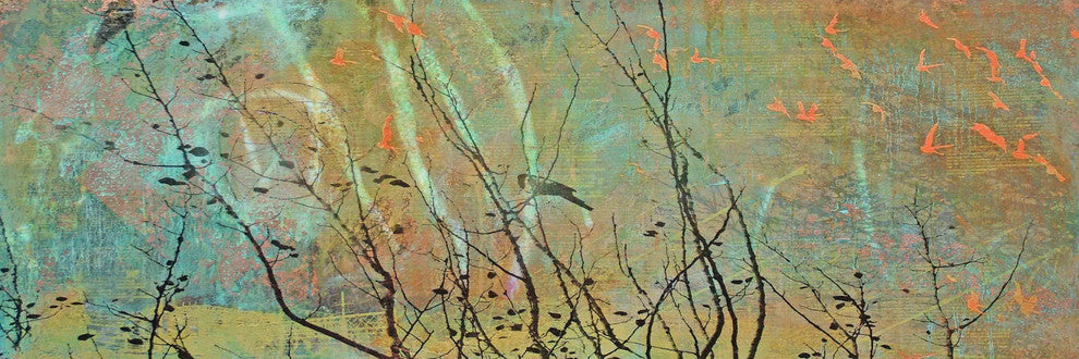 "May" Painting Print on Canvas by Tracy Silva Barbosa