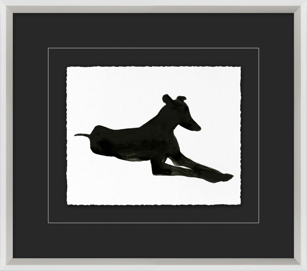 Lounging Dog, Giclee Reproduction Artwork