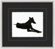 Lounging Dog, Giclee Reproduction Artwork