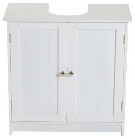 24" Pedestal Sink Bathroom Vanity Cabinet