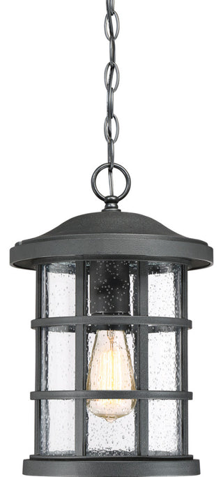 Crusade 1-Light Outdoor Lantern, Earth Black