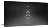 Vector Interstellar Space Background, Abstract Wall Art Canvas, 40x20