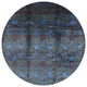 Ahgly Company Indoor Round Mid-Century Modern Area Rugs, 5' Round