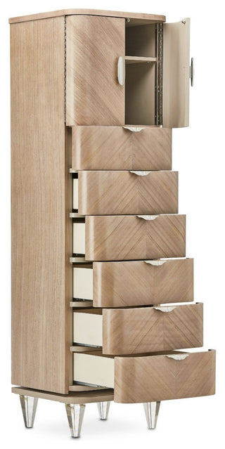 Aico Amini Camden Court Lingerie Chest in Pearl