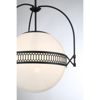 Thornhill 3-Light Pendant, Matte Black