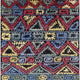 Ahgly Company Indoor Square Mid-Century Modern Area Rugs, 7' Square