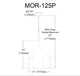 Morgan Transitional 5 Light Matte Black Metal Pendant