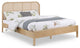 Siena Ash Wood Bed, Natural, Queen