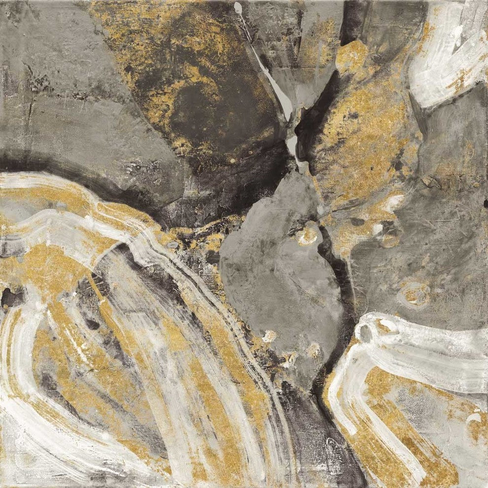"Phoenix Neutral" Museum Mounted Canvas Print, 30"x30"