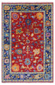 Turkish Oushak Handmade Wool Rug 4' 1" X 6' 5" - Q15930