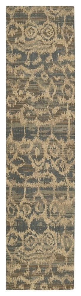 Nourison Silken Allure Teal Area Rug, 12''x15''