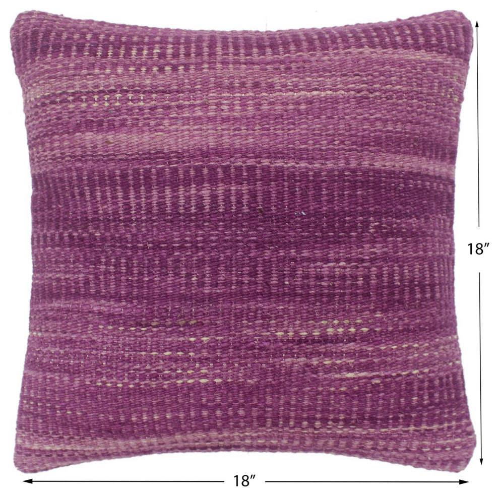 Turkish Bohemian Pitman Hand Woven Kilim Pillow