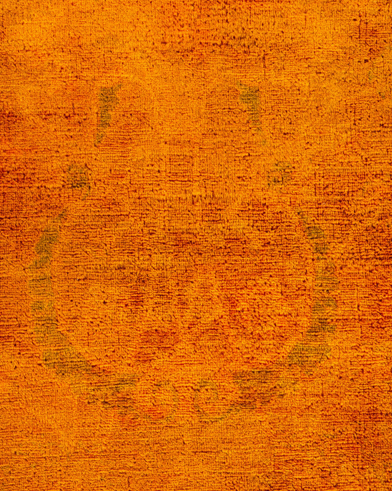 Fine Vibrance, One-of-a-Kind Handmade Area Rug Yellow, 15'9"x12'3"