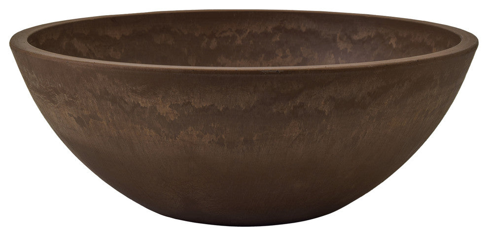 Garden Bowl, Chocolate, Large