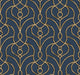 Navy Divine Trellis Wallpaper