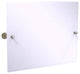 Carolina Crystal Landscape Tilt Mirror with Beveled Edge, Antique Brass