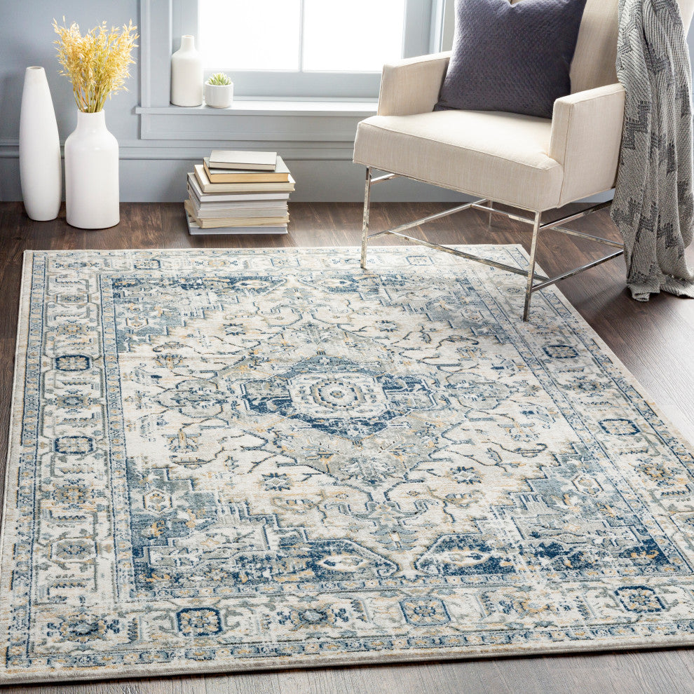 Jolie JLO-2307 Rug, Blue, 7'10"x10'