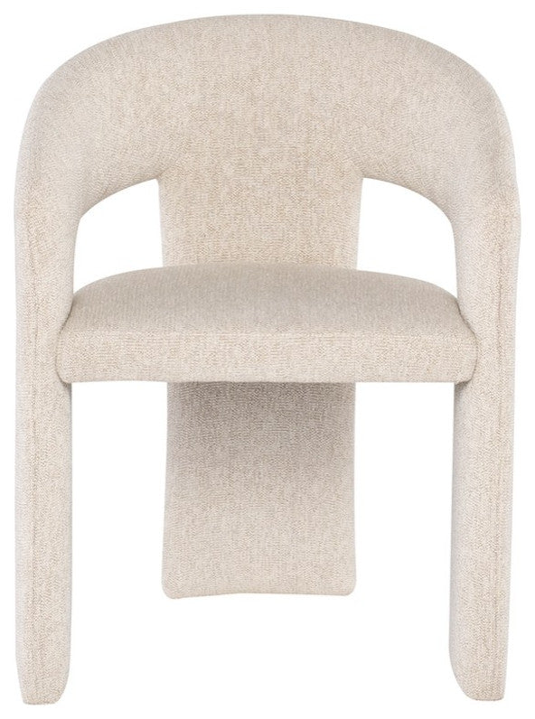 Anise Shell Fabric Dining Chair