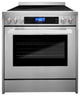 2-Piece Kitchen, 30" Electric Range and 30" Wall Mount Range Hood