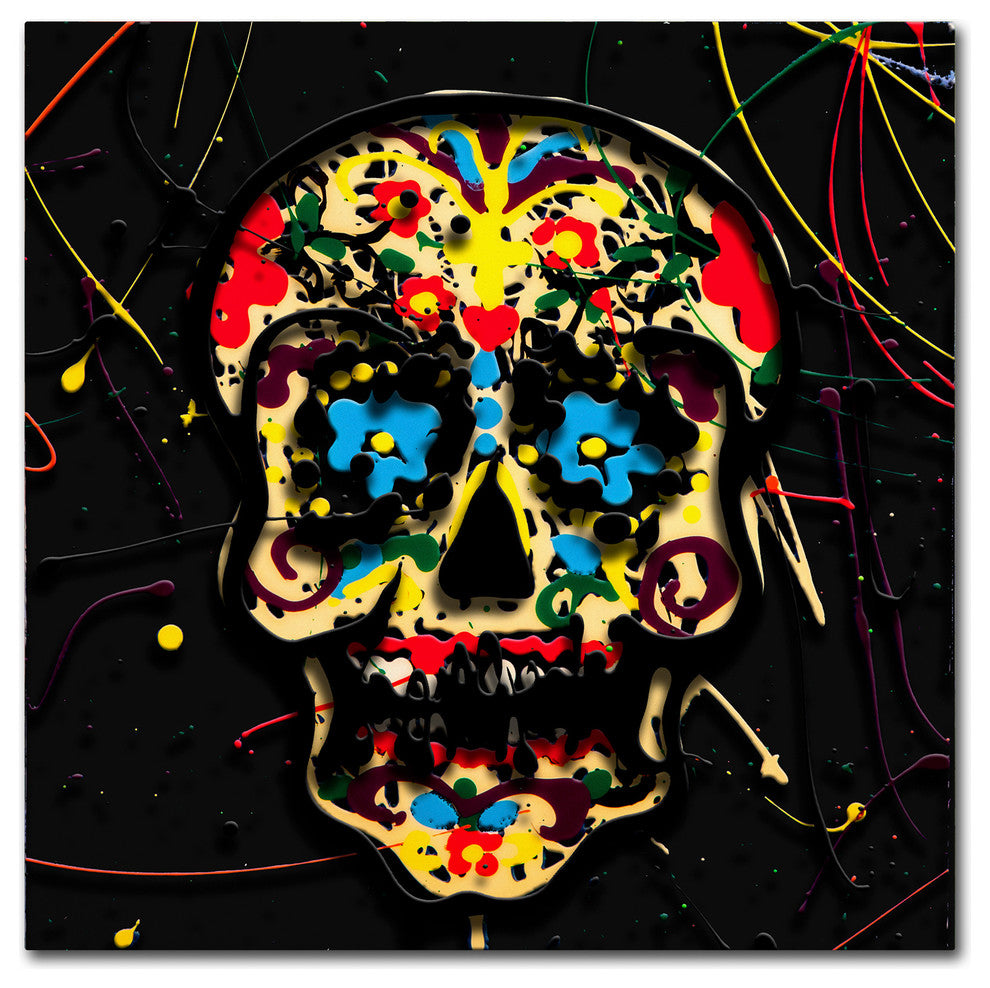 ''Muertos 3'' Canvas Art by Roderick Stevens