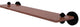 South Beach 22" Solid Wood Shelf, Matte Black