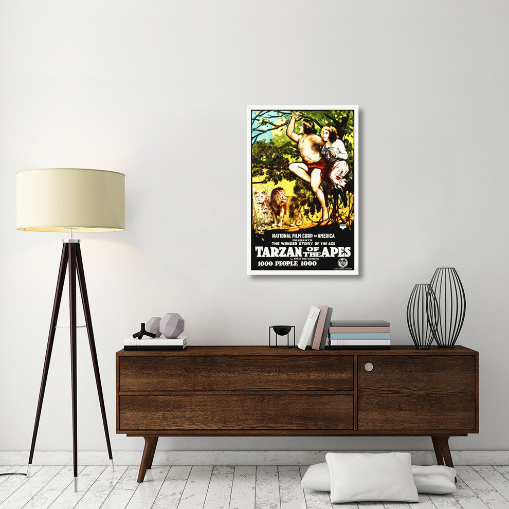 "Tarzan of The Apes - 1915" Canvas by Hollywood Photo Archive, 26x40"