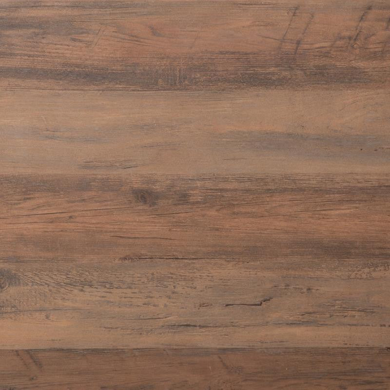 Wyatt Modern Farmhouse Wooden 2 Tier End Table, Rustic Oak