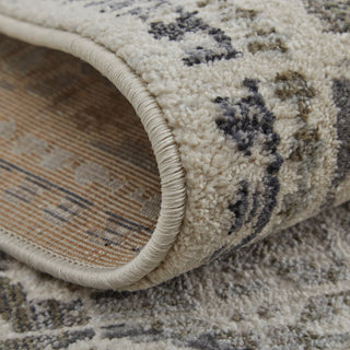 Weave & Wander Kiba Gray/Ivory Rug, 5'3"x7'6"