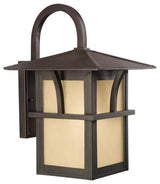 Medford Lakes 1-Light Outdoor Wall Lantern, Statuary Bronze