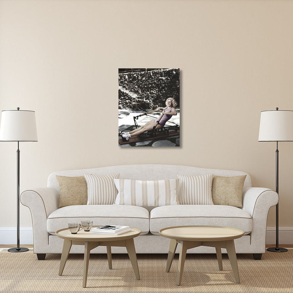 "Jean Harlow" Stretched Canvas Giclee by Hollywood Photo Archive, 32x40"