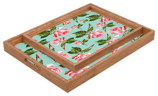 Deny Designs Allyson Johnson Prettiest Roses Rectangular Tray