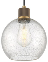 Access Lighting 63142LEDDLP/SDG Port Nine 8"W LED Mini Pendant - Antique