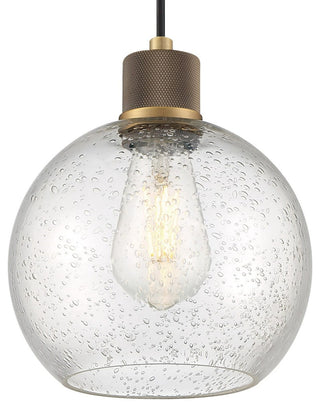 Access Lighting 63142LEDDLP/SDG Port Nine 8"W LED Mini Pendant - Antique
