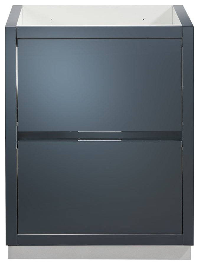 Fresca FCB8424GG Valencia 24" Dark Slate Gray Free Standing Bathroom Cabinet