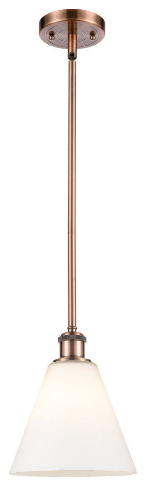 Innovations 516-1S-AC-GBC-81-LED 1-Light Mini Pendant, Antique Copper