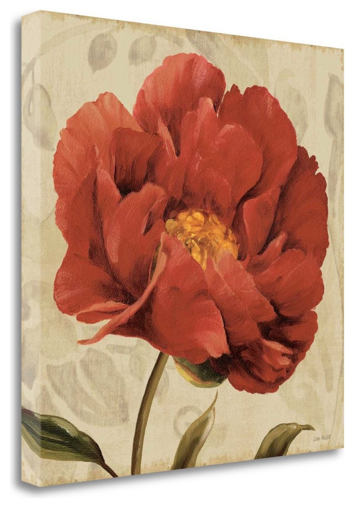 "Floral Romance II C" By Lisa Audit, Giclee Print on Gallery Wrap Canvas
