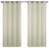 Chevron Embroidered Grommet Panel, 2PC, Sage, 55"x90"