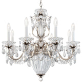 Bagatelle 11 Light Chandelier Antique Silver Clear Spectra Crystal