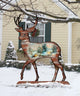 Woodsy Deer Scenic 32 Free-Standing Garden Decor