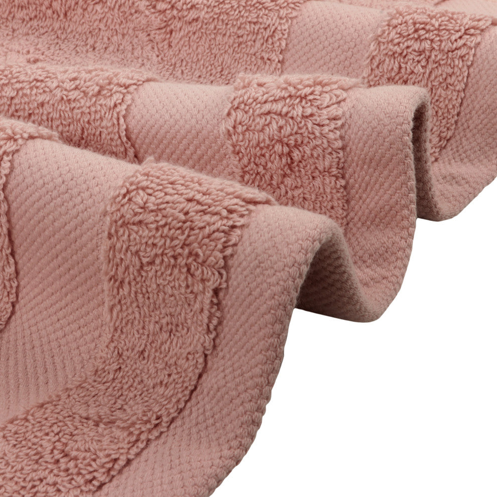 Organic Cotton Feather Touch Quick Dry Hand Towel, Rose Dust, Pack of 12