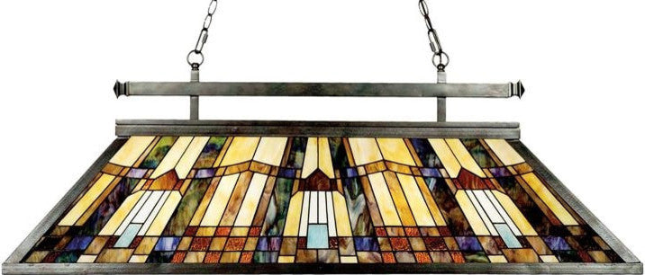 Quoizel TFIK348VA Three Light Island Chandelier Inglenook Valiant Bronze